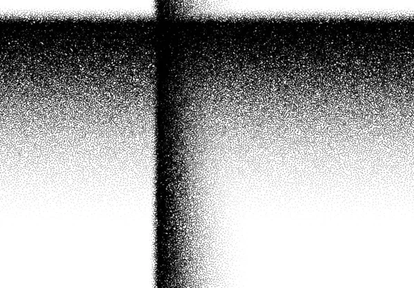 Abstrakter Hintergrund Mit Überlagerten Lauten Farbverläufen Aus Verstreuten Punkten — Stockvektor