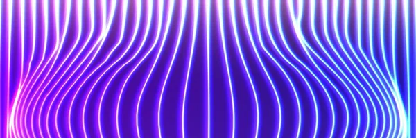 Fond Lignes Fluo Avec Style Rétro Synthwave Des Années — Image vectorielle
