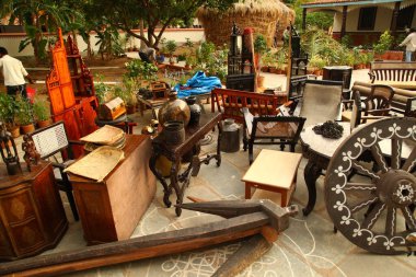 Restoranda dekoratif bir parça