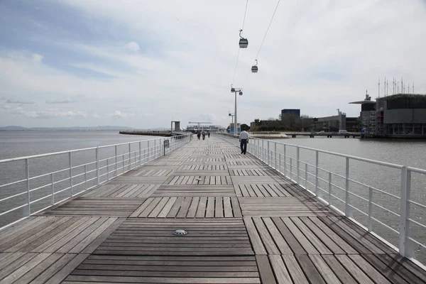 stock image Tourist places in Lisbon Portugal