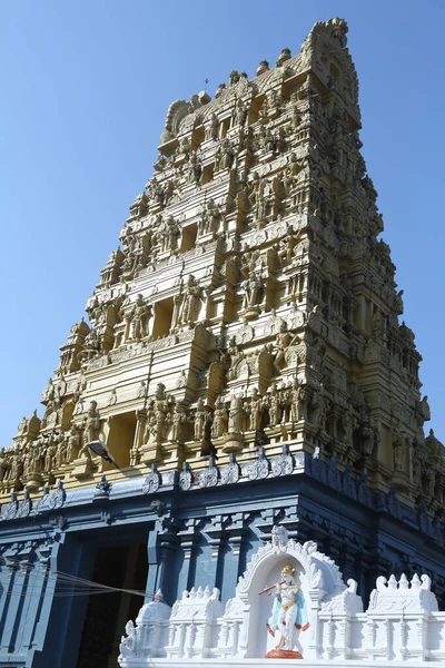 Buiten Van Indiase Tempel — Stockfoto
