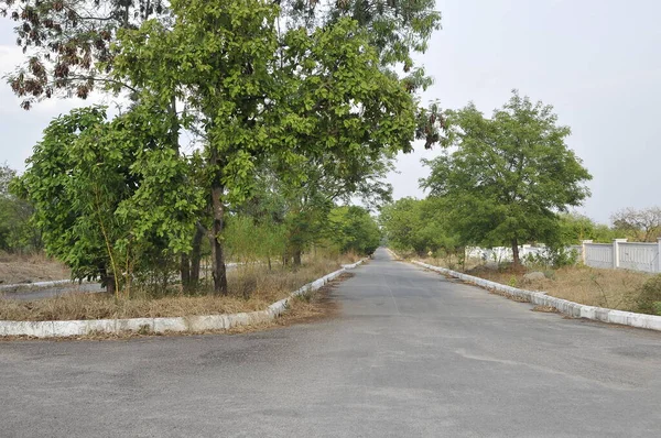 Tar Road Rural Area — Zdjęcie stockowe