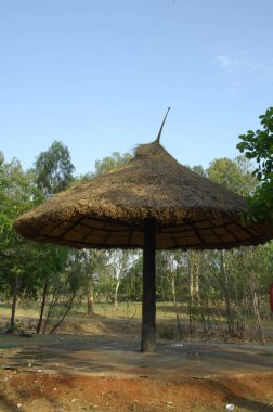 Bahçedeki bir kulübede