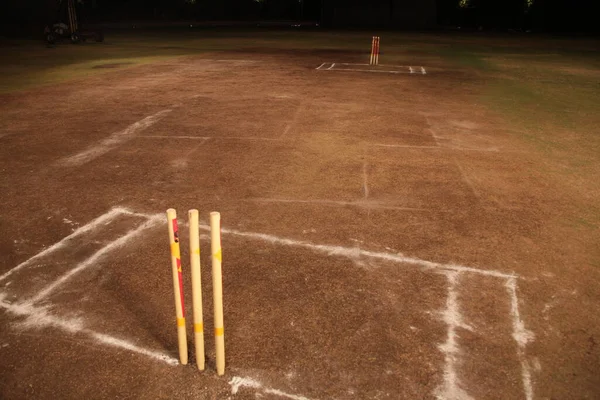 stock image Stumps at Cricket Ground