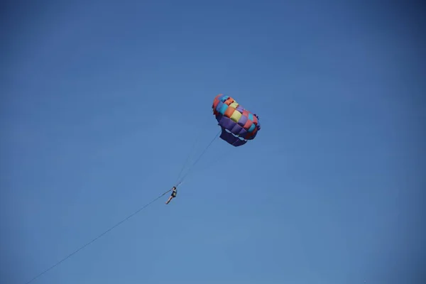 Paragliding Training Swiss — Stock Photo, Image