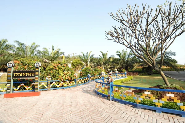 Trädgård Holiday Resort Indien — Stockfoto
