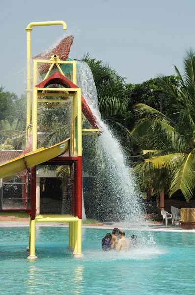 Trädgård Holiday Resort Indien — Stockfoto