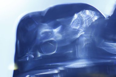 Soyut Cam Doku Makro Çekimi