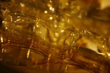 Soyut Cam Doku Makro Çekimi