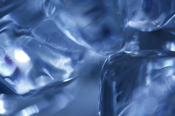 Abstrakt Suddigt Glas Konsistens Makro Skott — Stockfoto
