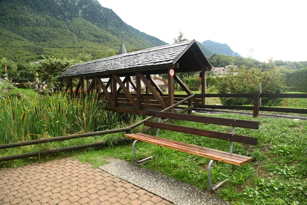 Миниатюрный Парк Швейцарии — стоковое фото