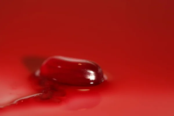 Capsule Blood — Stock Photo, Image