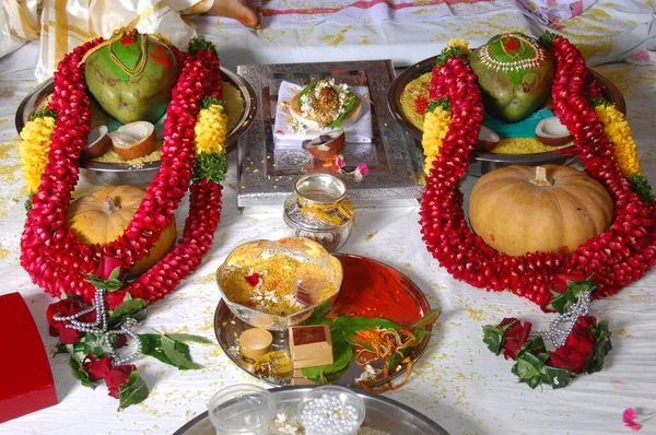 Prayer Traditional Hindu Wedding Ceremony — Stock Photo, Image
