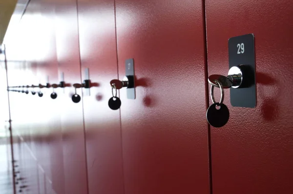 Lockers Office Stock Picture