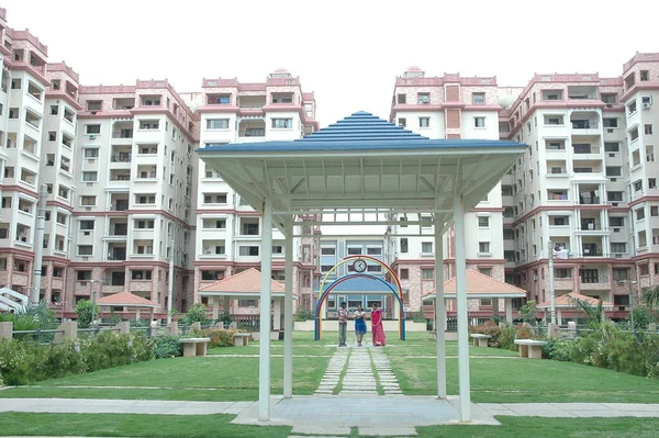 Lovers Exterior Apartments Hyderabad Ινδία Δεκ 2022 — Φωτογραφία Αρχείου