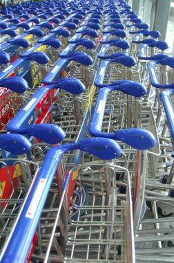 Trolley at Airport Interior