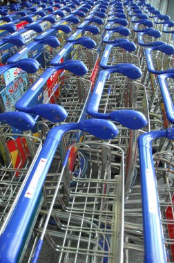 Trolley at Airport Interior