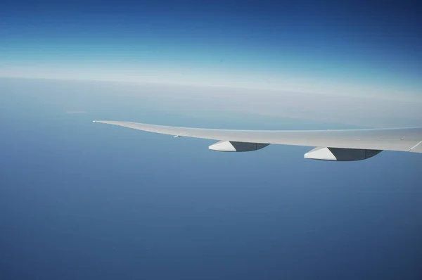 Flight Wing Window — Stok fotoğraf