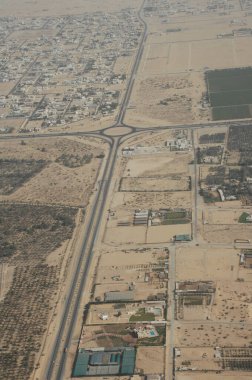 Bir Dubai 'nin hava görüntüsü