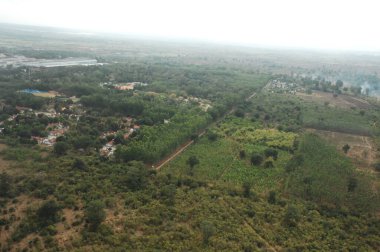Bir Alanın Hava Görünümü