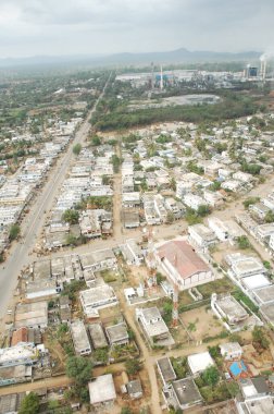 Aerial view of a buildings