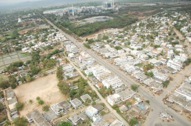 Hindistan 'daki fabrikanın havadan görünüşü
