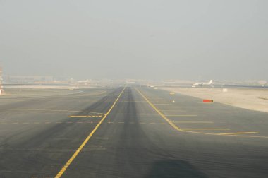 Uçuş kalkış Havaalanı'nda hazır