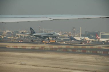 Uçuş kalkış Havaalanı'nda hazır