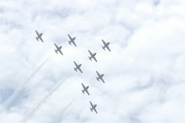 Askeri Savaş Jetleri Uçuş Formasyonu