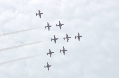 Askeri Savaş Jetleri Uçuş Formasyonu