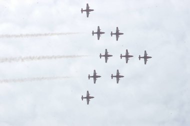 Askeri Savaş Jetleri Uçuş Formasyonu