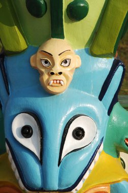 Art sculpture at Resort