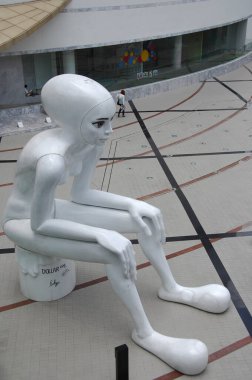 Art sculpture at Resort