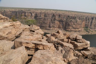 Çiğ taş dokusu yakın plan