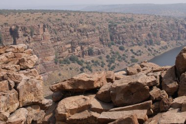 Çiğ taş dokusu yakın plan
