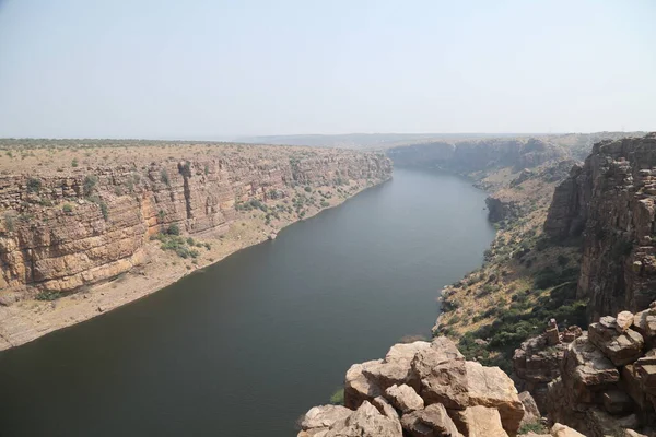 Hill and Water in nature