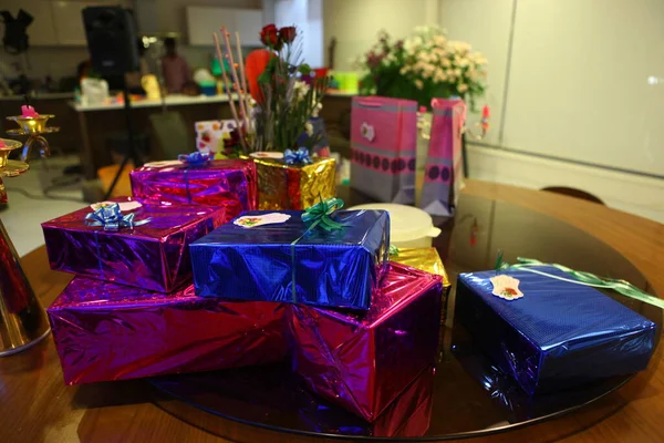 Gift Box at Birthday