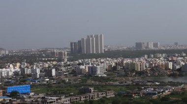 Aerial view of a buildings