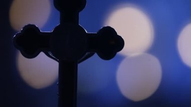 Metal Kilise çapraz makro çekim