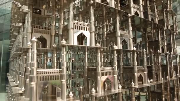 Heritage Construction Charminar Hyderabad India — Stock Video