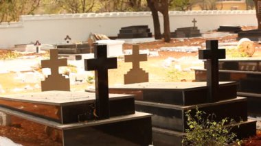 Christian Graveyard at India