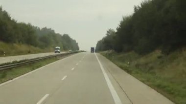 Road journey Europe Time Lapse