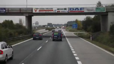 Road journey Europe Time Lapse
