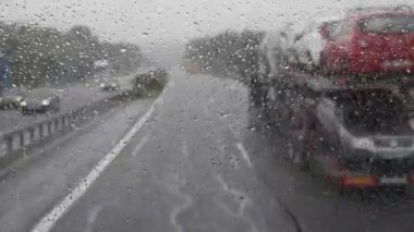 Road journey Europe Time Lapse