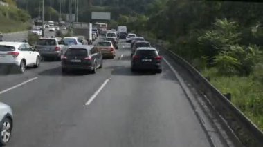 Road journey Europe Time Lapse