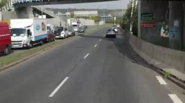 Road journey Europe Time Lapse