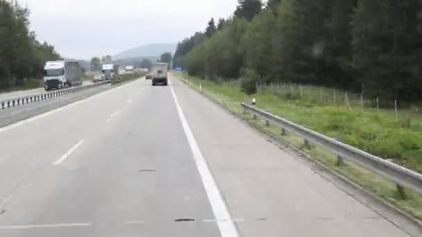 Road Journey Europe Time Lapse — Video