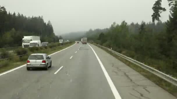 Road Journey Temps Écoulé Suisse — Video