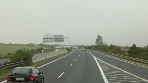 Road Journey Temps Écoulé Suisse — Video