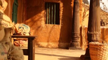 Kırsal bir alanda kulübe